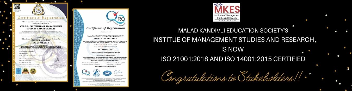 postgraduate programs in management at M.K.E.S. Institute of Management Studies and Research, in Mumbai