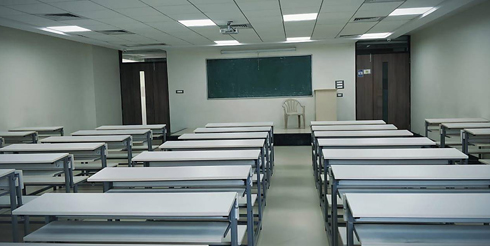 Clasroom and Interior facilities for PGDM programmes at MKES in Mumbai